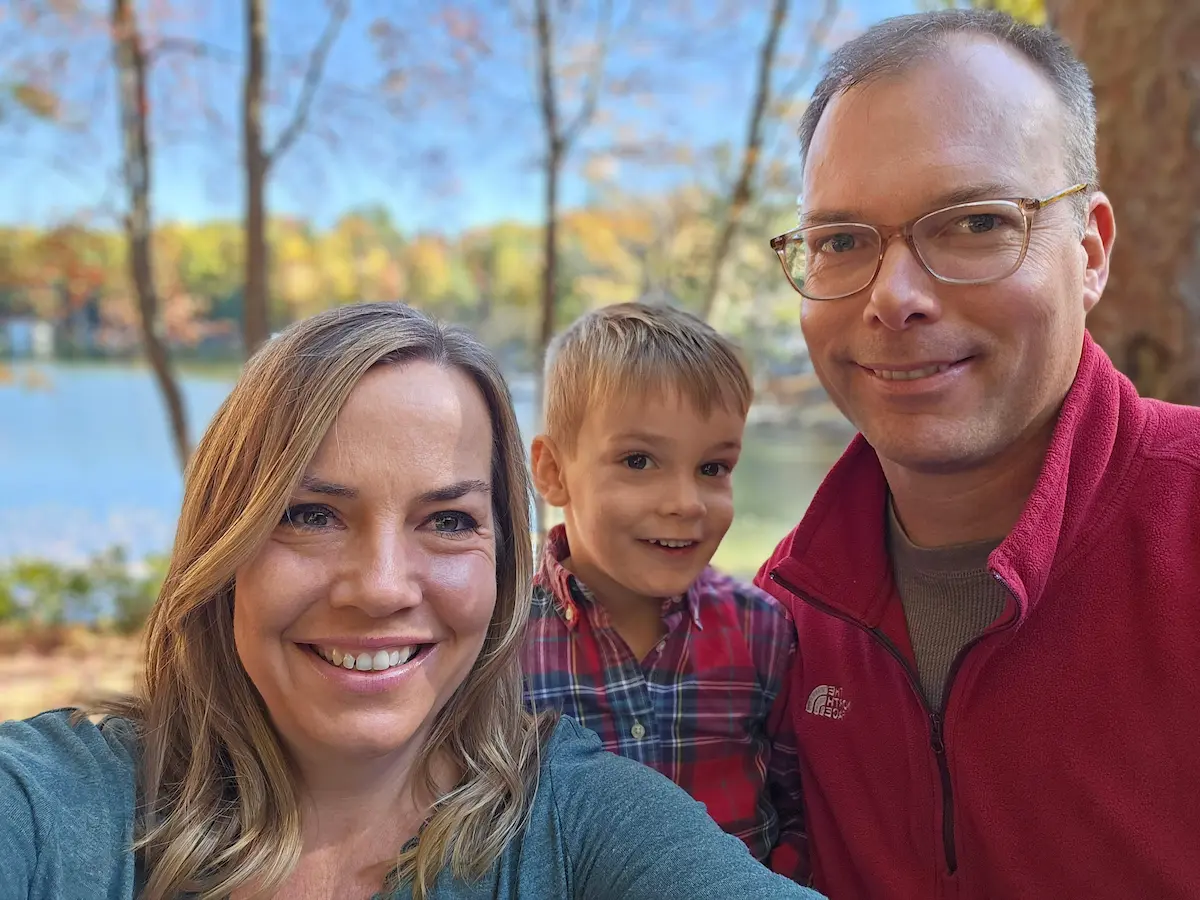 Justin Kibbey and family - Owner of 45th Parallel Home Maintenance in Traverse City, Michigan